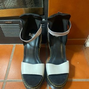 Doc Marten heel sandals